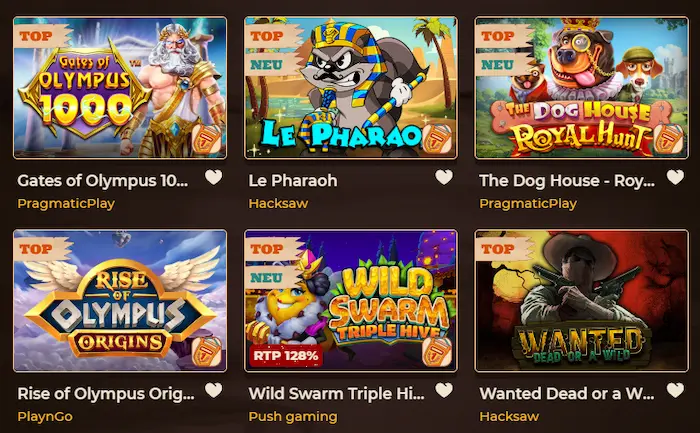 Casino Spiele & Wetten games